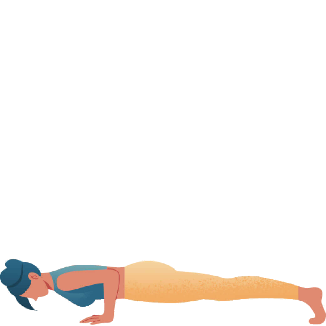 Four-Limbed Staff Pose